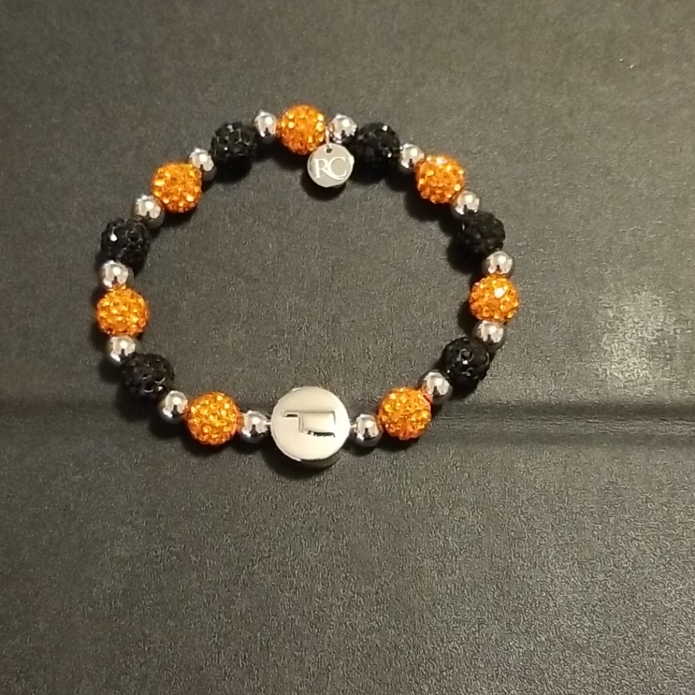 Oklahoma State Rustic Cuff Emerson